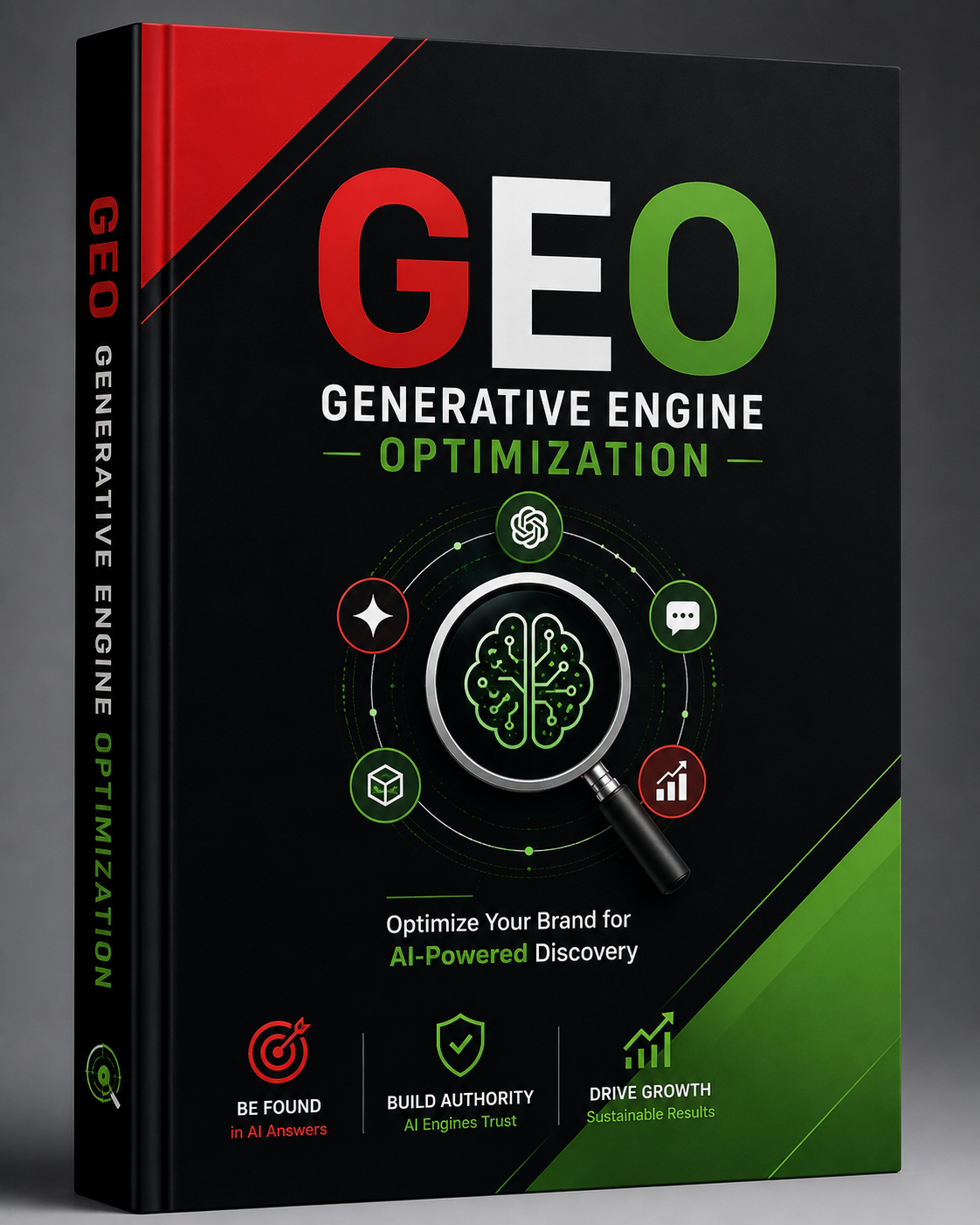 GEO and Citations service graphic for boosting brand visibility in AI search